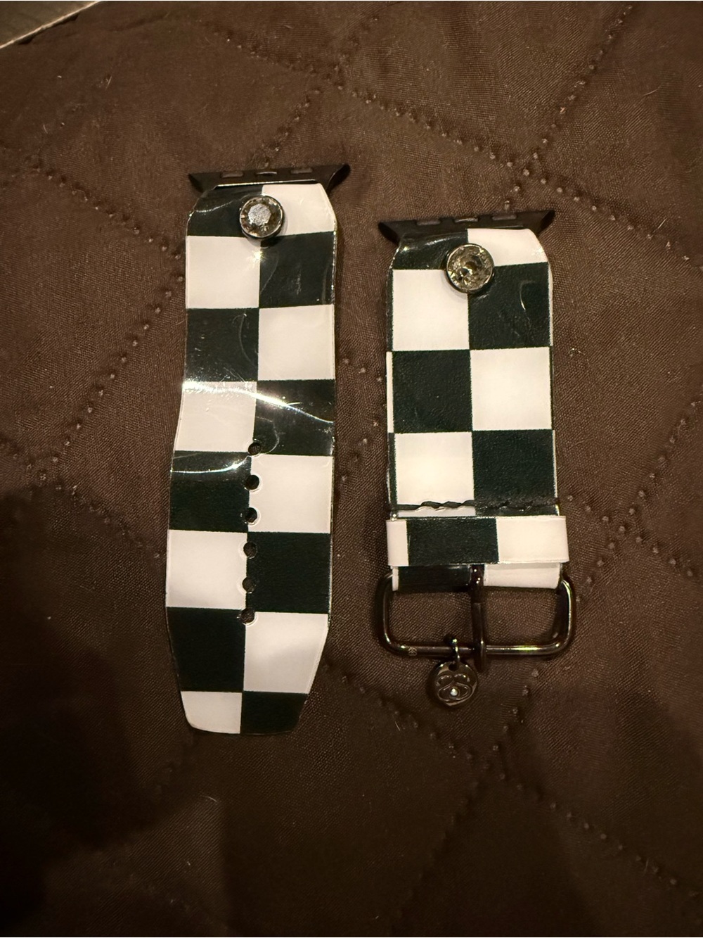 Waterproof Checkered Apple Watch Band